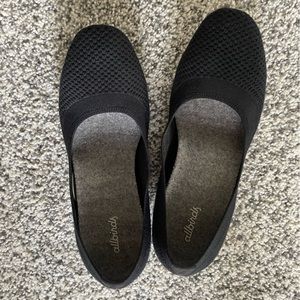 Allbirds Tree Breezers Black Flats W7